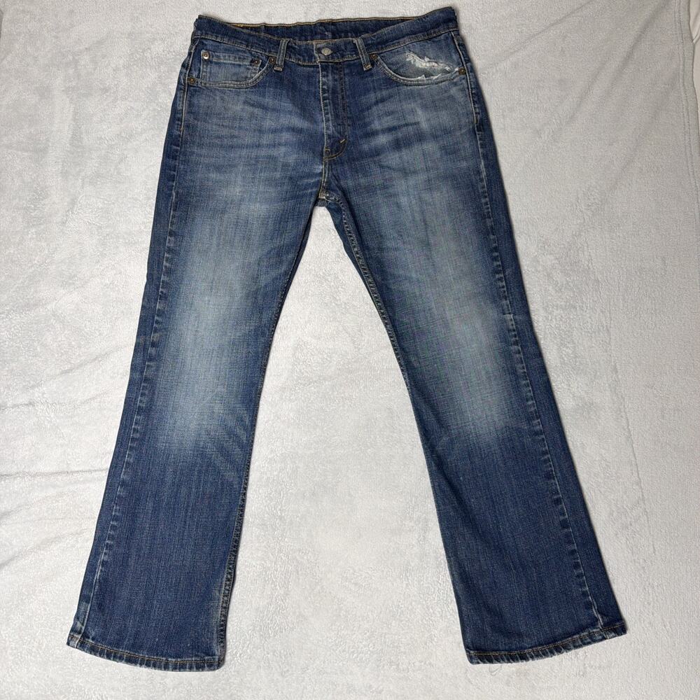 Men’s Levi’s Y2K 527 Distressed Bootcut Jeans- Size 34/30